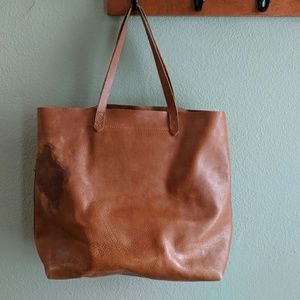 Leather Madewell Transport Tote